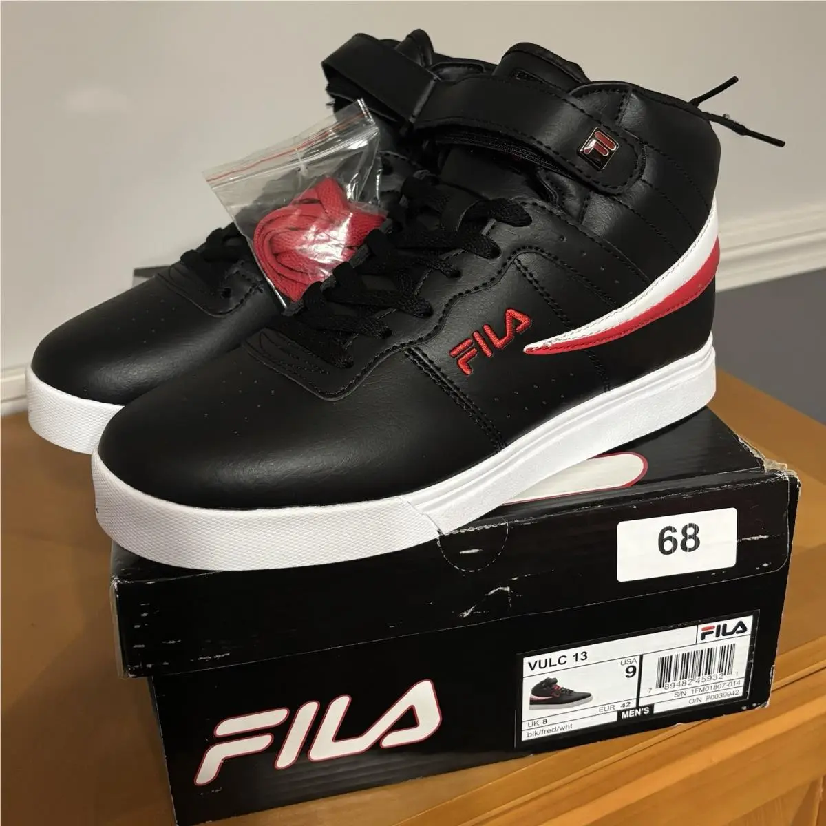 Fila shoes - Fila Vulc 13 - Vulc - 1FM01807-014 - Black (UPC: 789482459321) 0