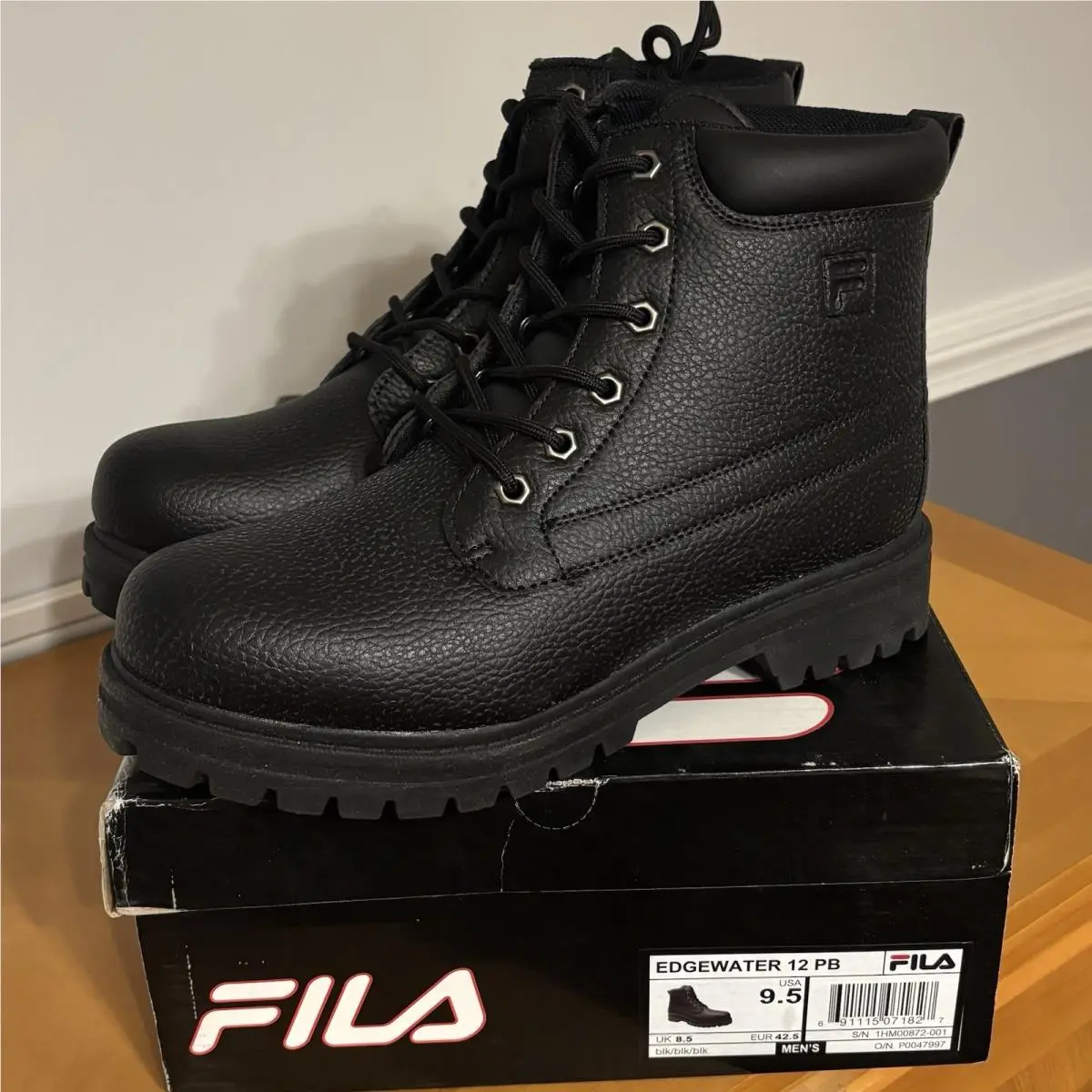 Fila shoes - Fila Edgewater 12 PB - Edgewater - Black (UPC: 691115071827) 0