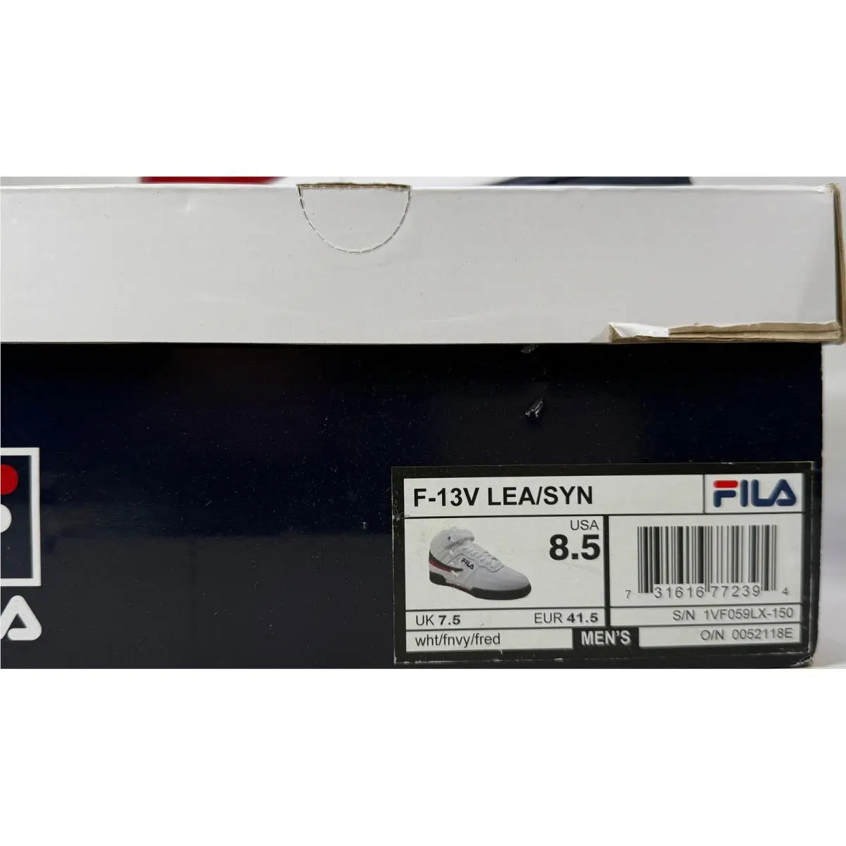Fila shoes - F-13V Lea - Lea - 1VF059LX-150 - White (UPC: 731616772394) 10