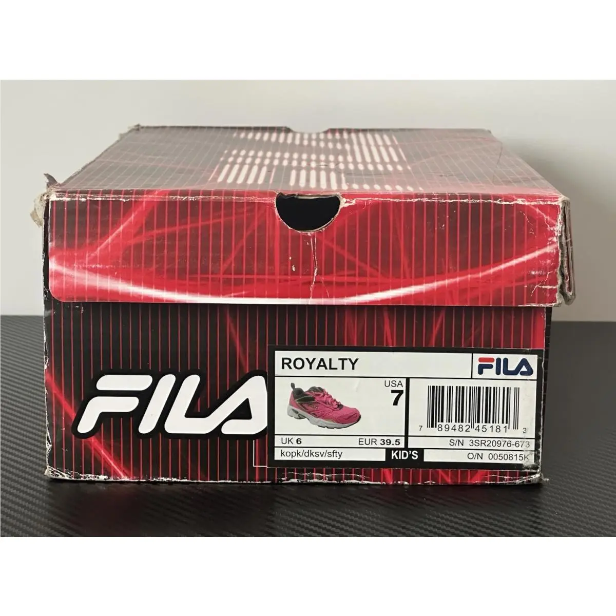 Fila shoes - Fila Royalty Big Kids Running Shoes - 3SR20976-673 - Multicolor 11