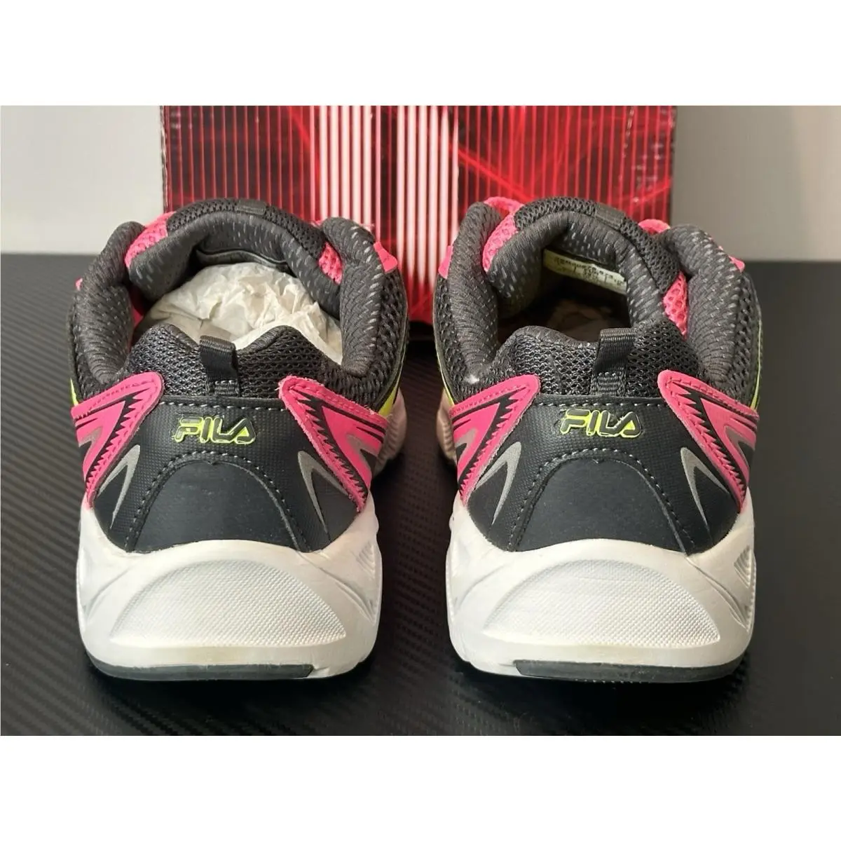 Fila shoes - Fila Royalty Big Kids Running Shoes - 3SR20976-673 - Multicolor 6