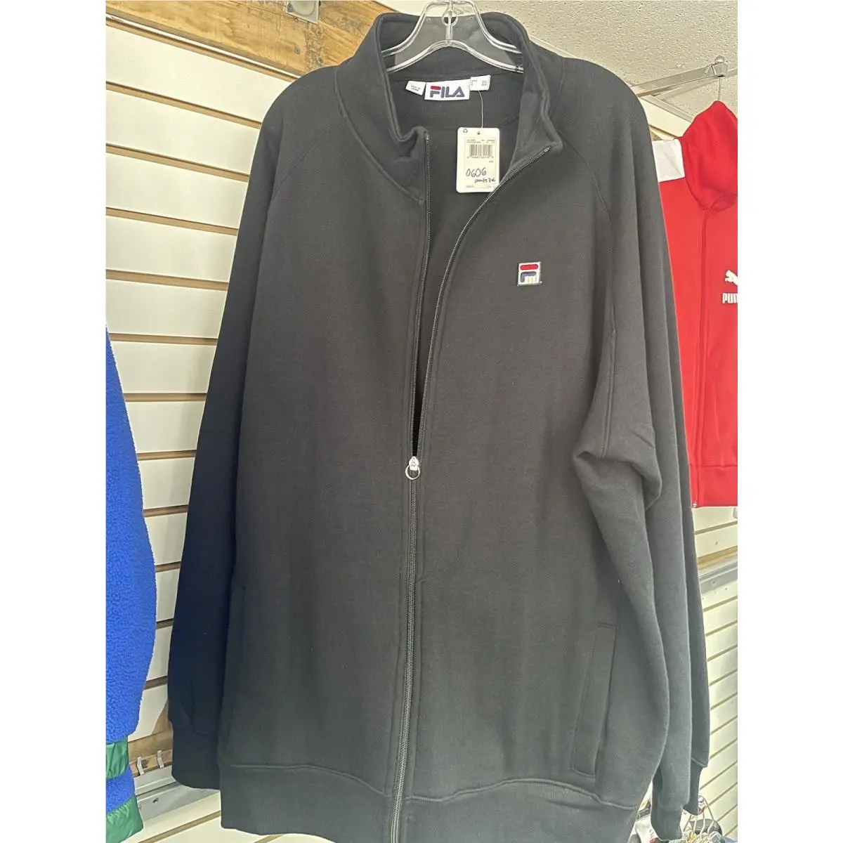 Fila Mens Two-piece Zip Up Set Size 4xl