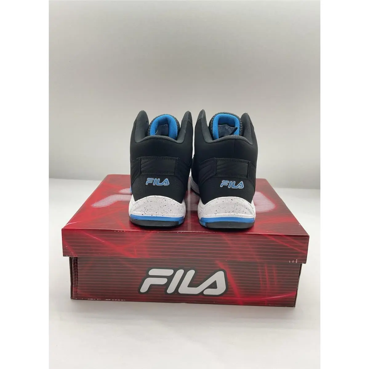Fila shoes - Sweeper 21FW - Sweeper - 3BM01245-018 - Black, White, Blue (UPC: 691115457621) 2