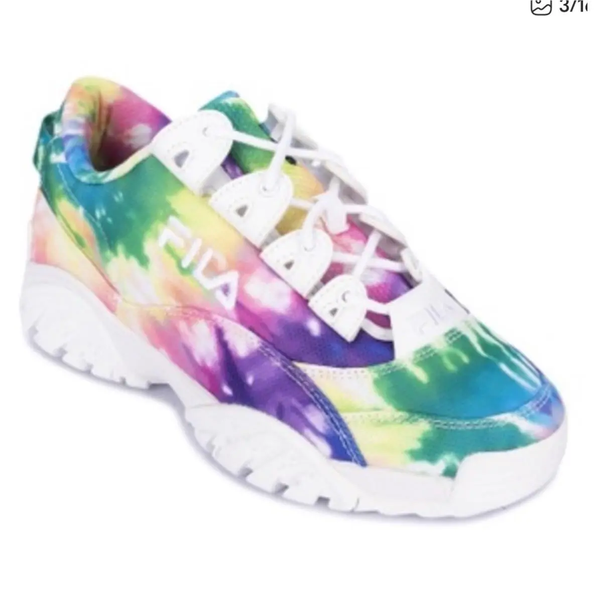 Fila shoes - Fila Memory Skyway 2.0 - Memory Skyway - Blue, black, pink, tie dye 3