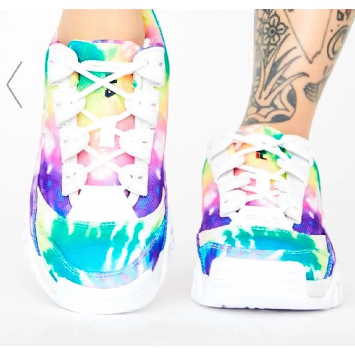 Fila shoes - Fila Memory Skyway 2.0 - Memory Skyway - Blue, black, pink, tie dye 4