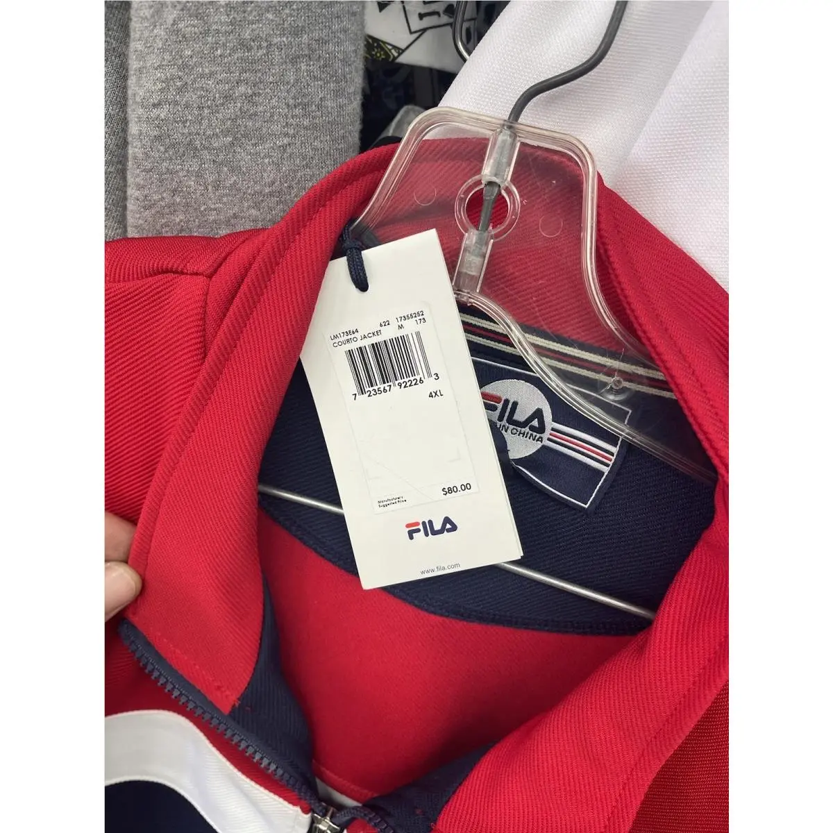 Fila clothing - Blue, White 1