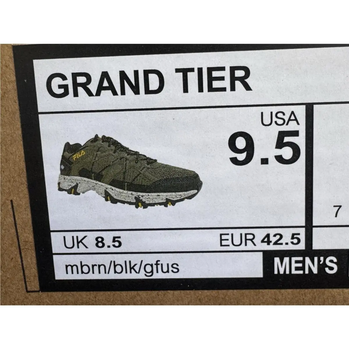 Fila shoes - FILA Grand Tier - Grand Tier - Gray 0