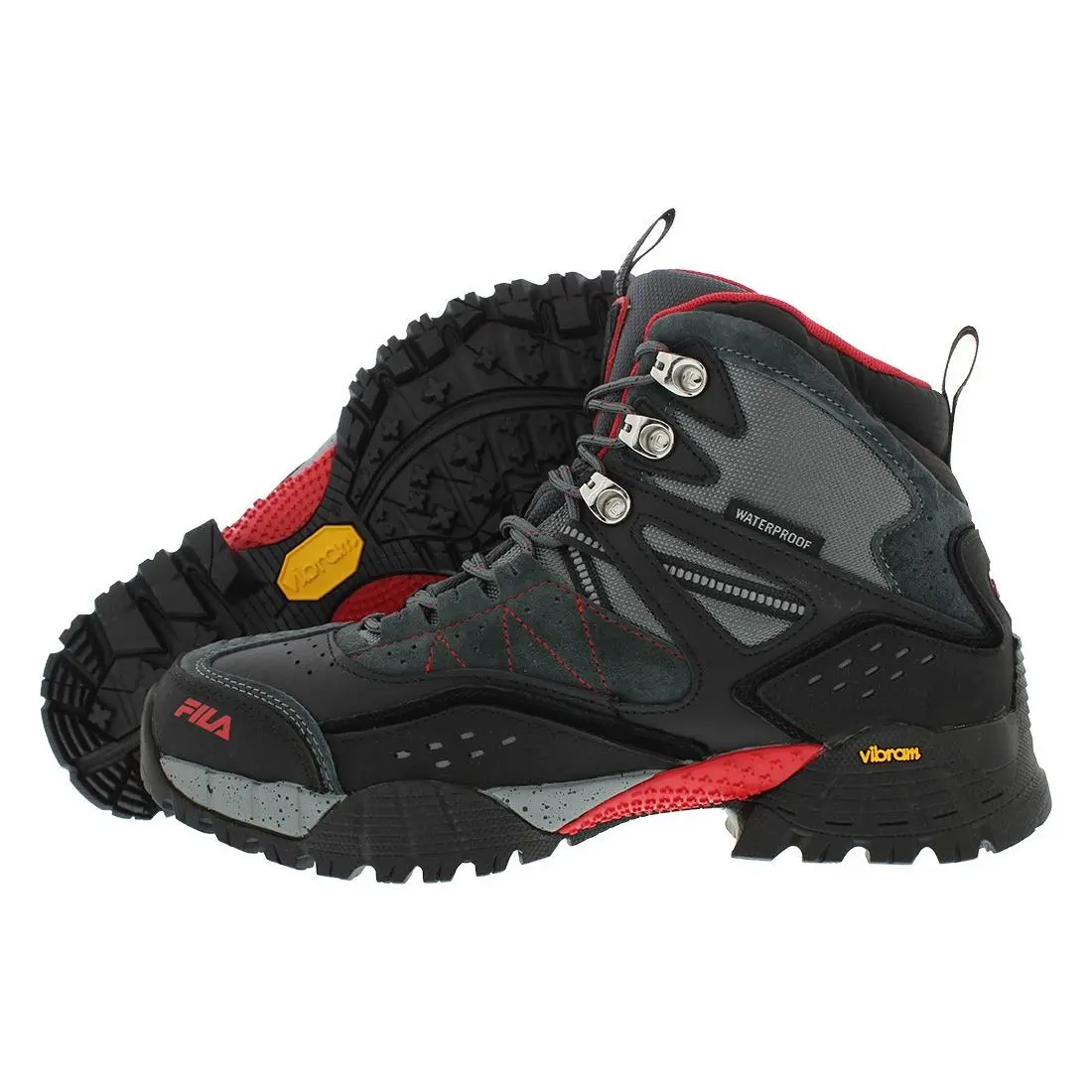 Fila Armada Mens Shoes Size 8 Color: Black/red