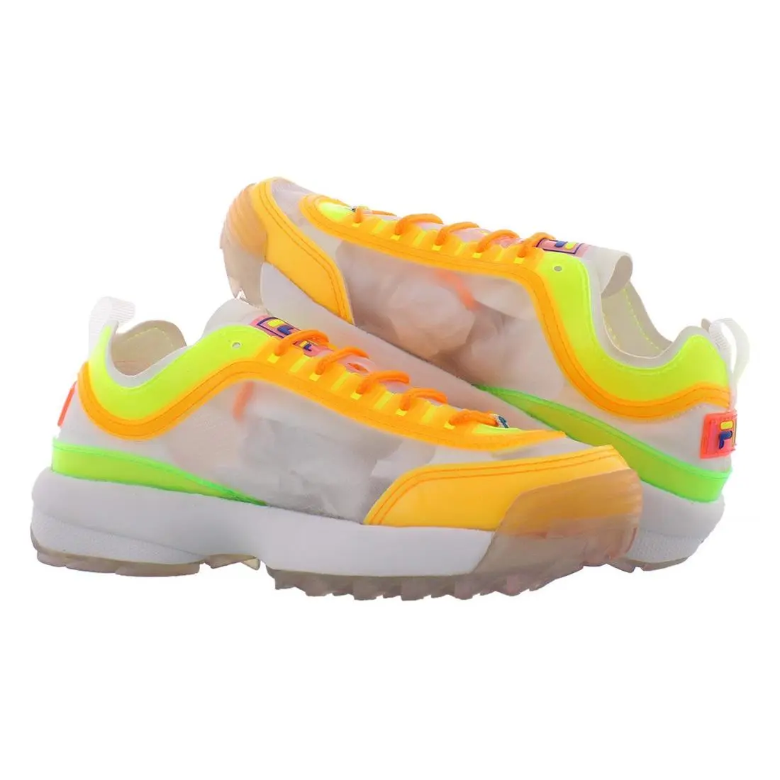 Fila shoes - White/Knockout Pink/Prince Blue, Main: White (UPC: 723567847047) 1