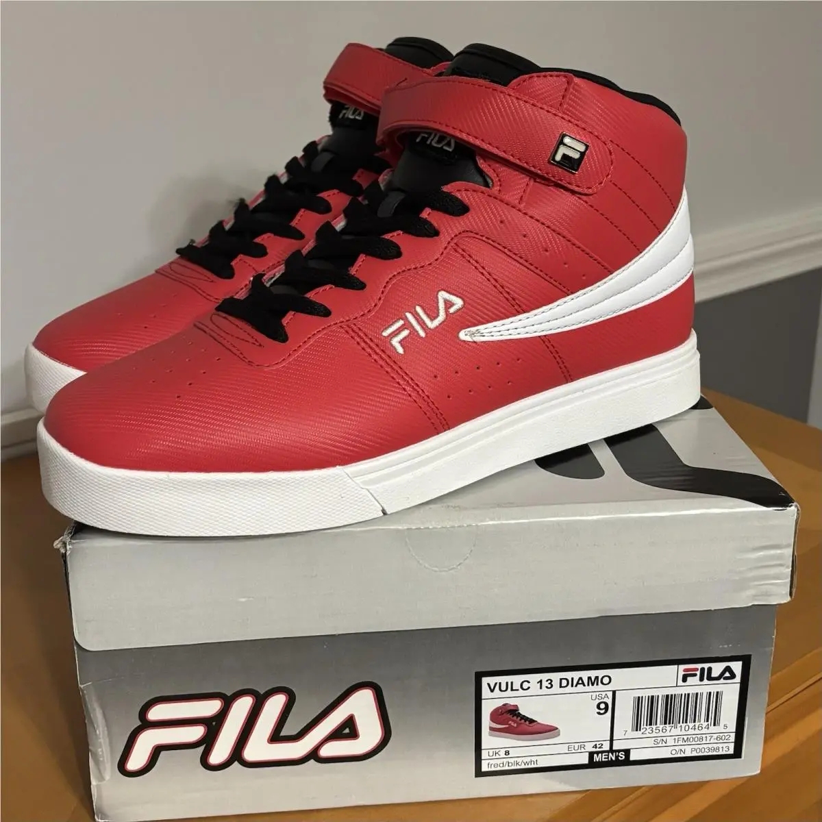 Fila shoes - Fila Vulc 13 - Vulc - Red (UPC: 723567104645) 0
