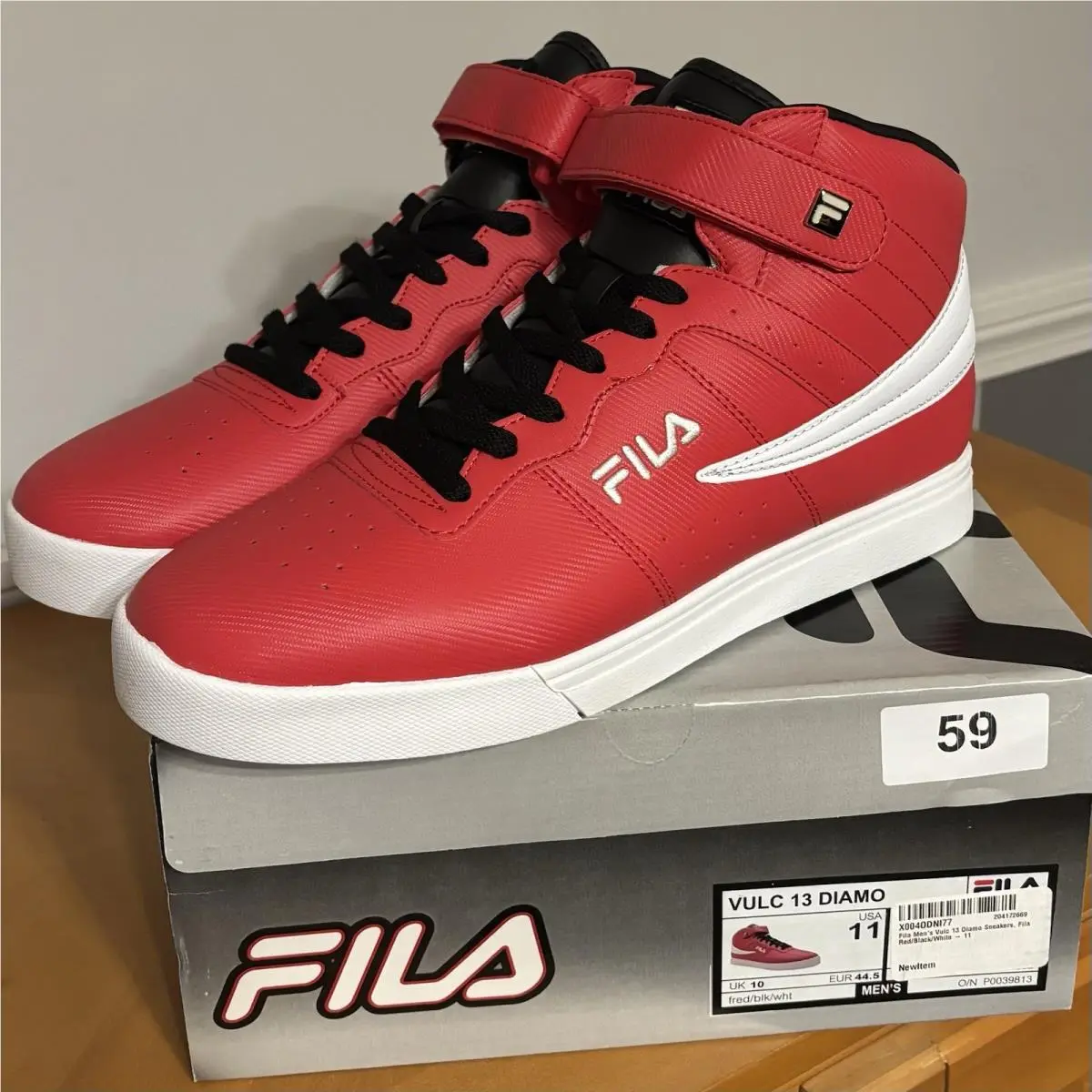 Fila shoes - Fila Vulc 13 - Vulc - Red (UPC: 723567104683) 0