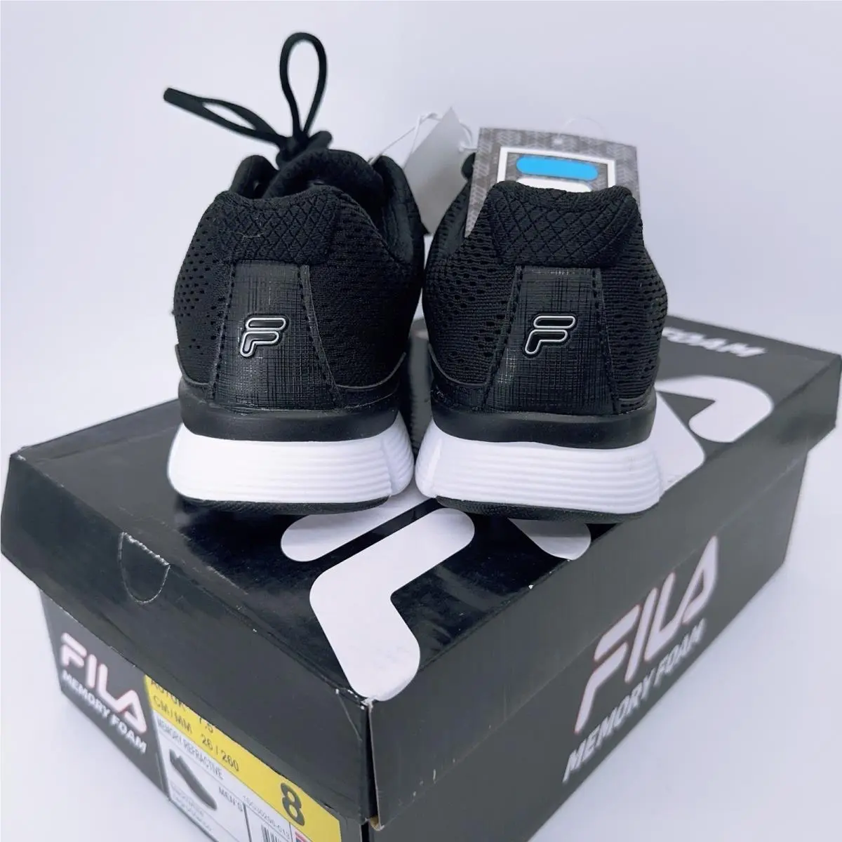 Fila shoes - Fila Memory Foam Refractive - Memory Foam Refractive - 1SG30296-013 - Black (UPC: 0791271230912) 2