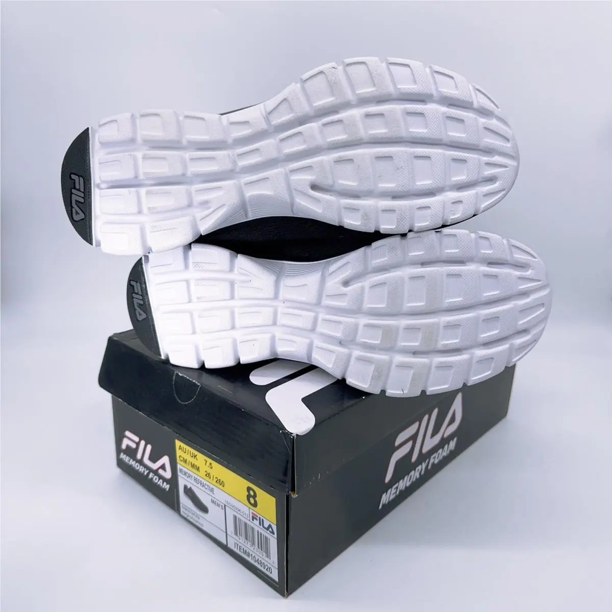 Fila shoes - Fila Memory Foam Refractive - Memory Foam Refractive - 1SG30296-013 - Black (UPC: 0791271230912) 3