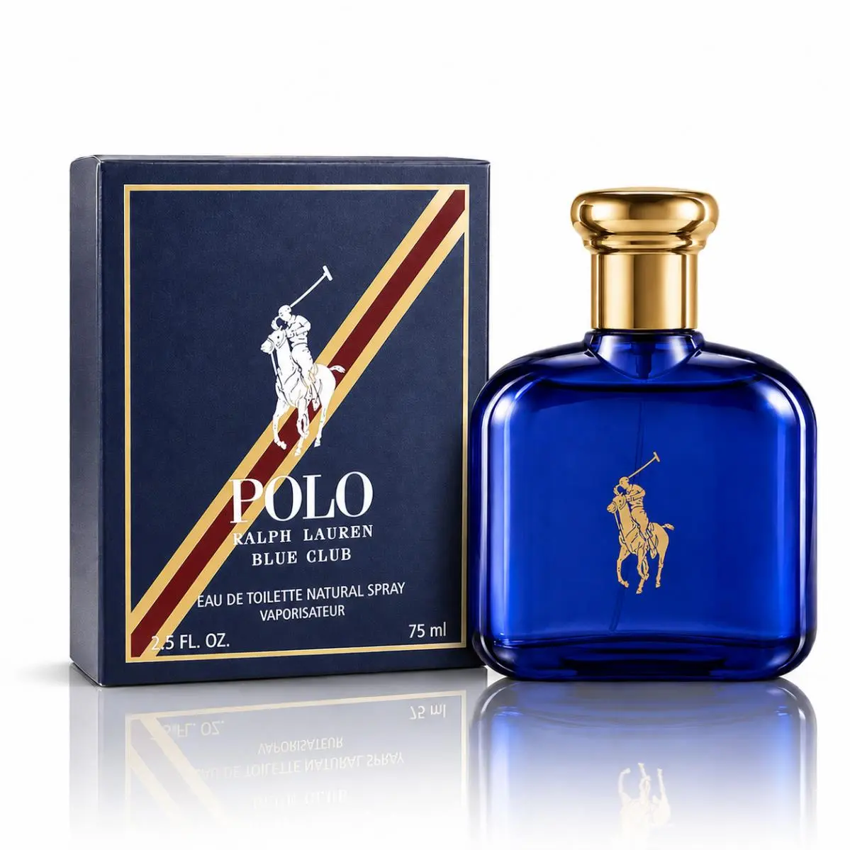 Ralph Lauren Polo Blue Club 2.5 oz / 75 ml Eau De Toilette Spray For Men