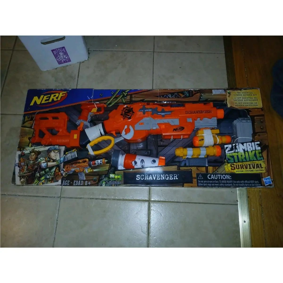 Nerf Scravenger Zombie Gun Strike Survival Nrfb