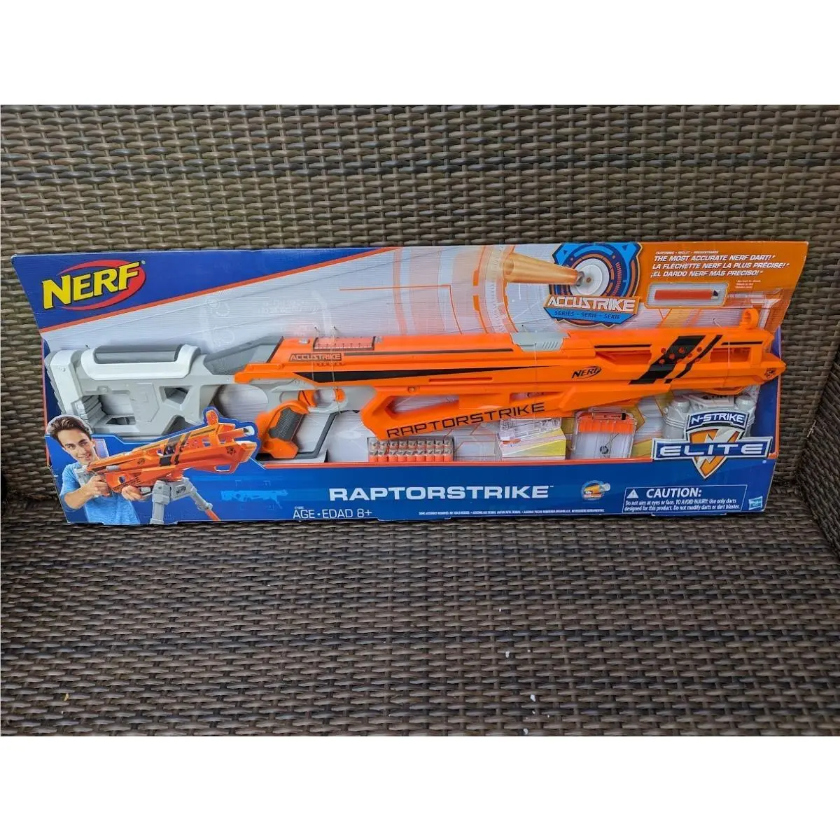 Nerf N-strike Elite Accustrike Series Raptorstrike Walmart Exclusive Bonus Set