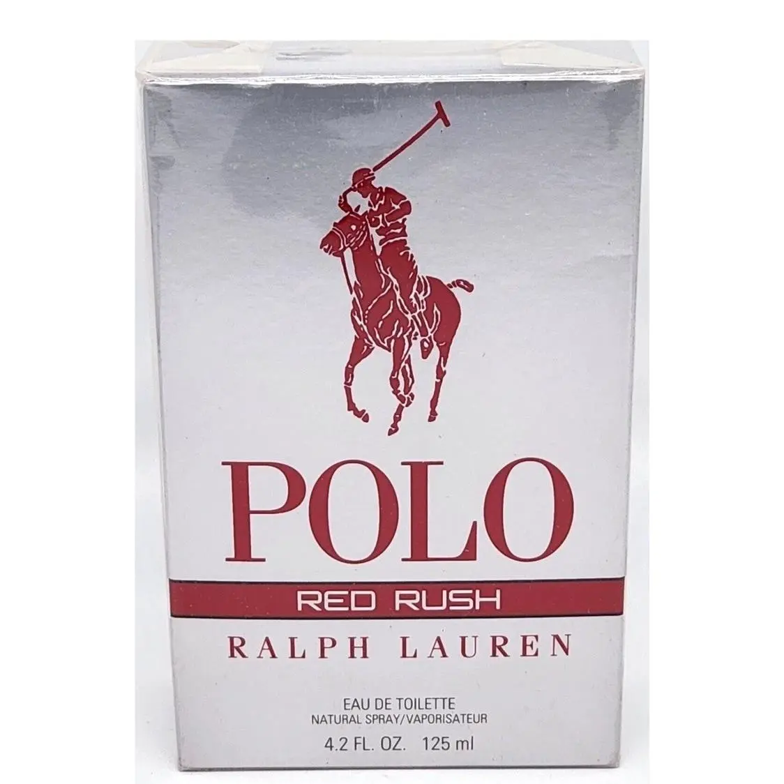 Polo Red Rush For Men By Ralph Lauren Eau de Toilette Spray 4.2 fl oz