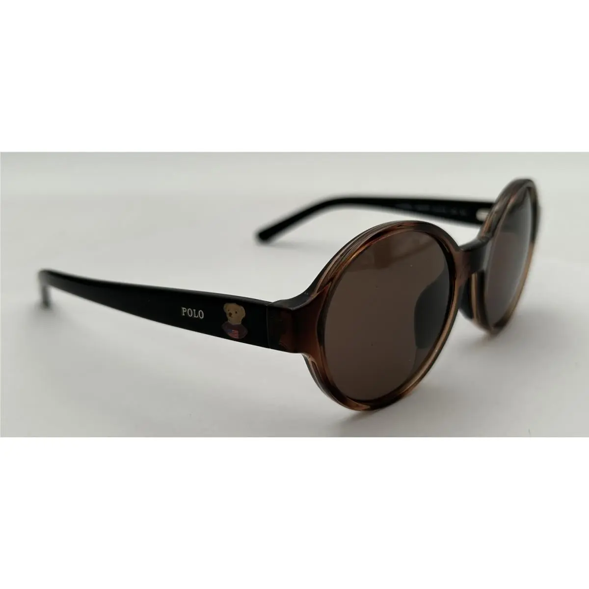 Polo Ralph Lauren Kids PP9508U Round Sunglasses Havana Brown