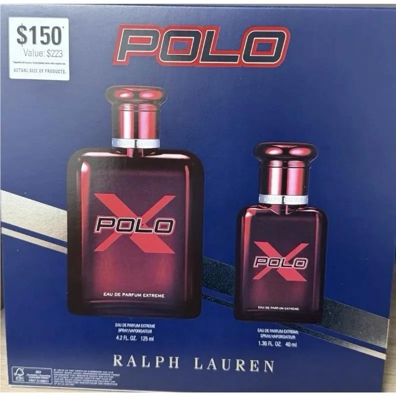 Ralph Lauren Polo Red Eau de Parfum Extreme Duo Gift Set Value