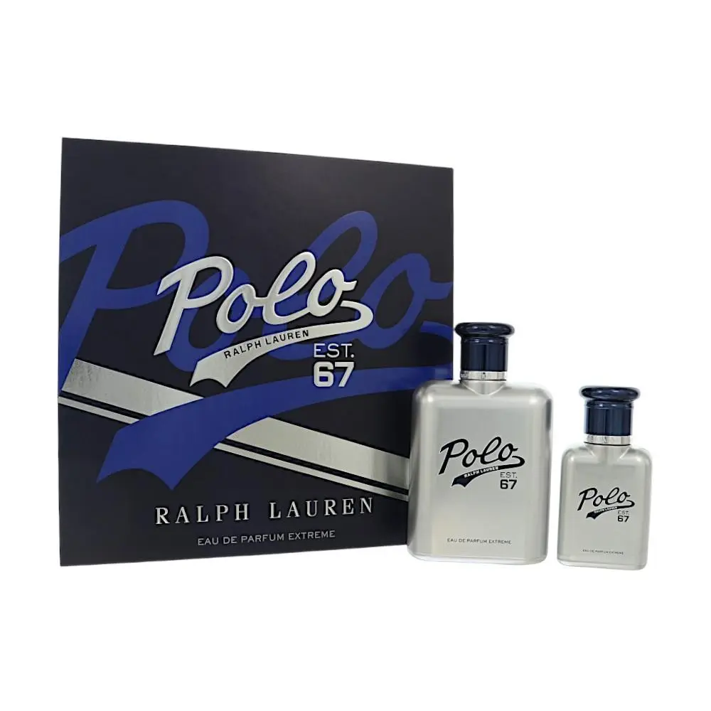 Polo 67 Extreme by Ralph Lauren Gift Set For Men 2 Pc Gift Set-4.2Oz Edp Spray