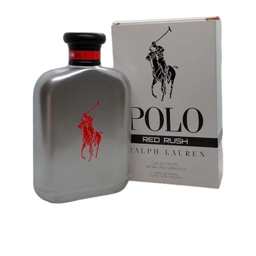 Ralph Lauren Polo Red Rush For Men Eau De Toilette 4.2oz 125ml Edt Cologne Spray