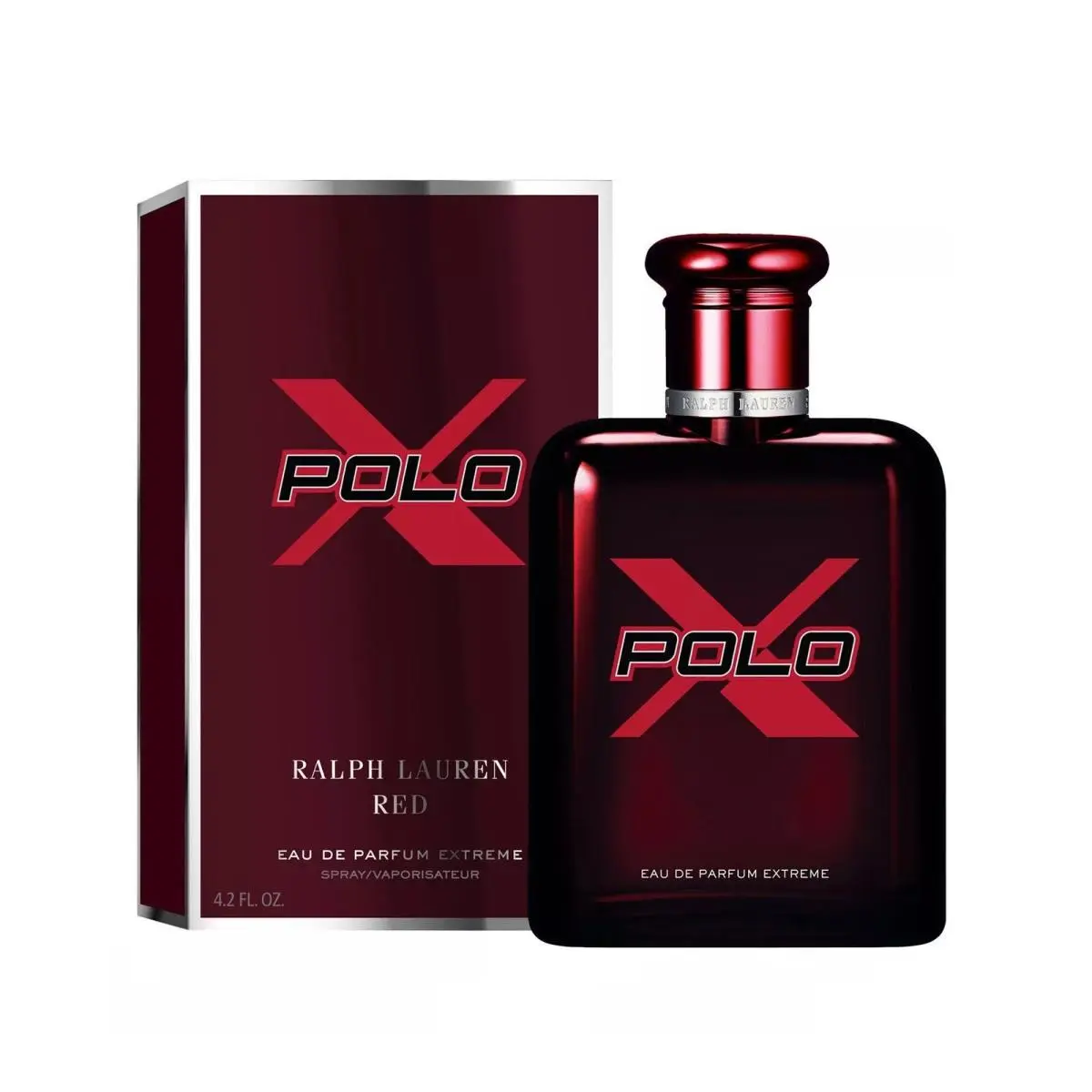 Ralph Lauren Polo Red X Extreme 4.2 oz Edp Spray Mens Cologne 125 ml