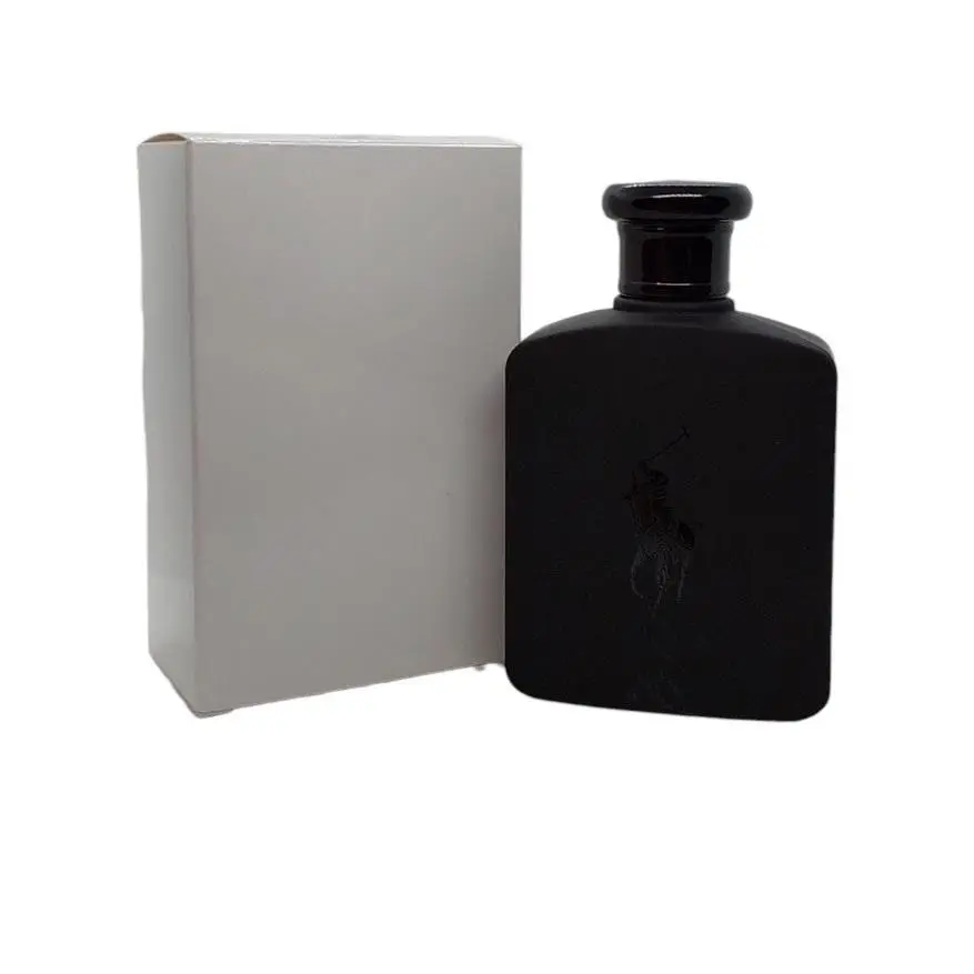 Ralph Lauren Polo Double Black Eau De Toilette 4.2oz 125ml Men Cologne Edt Spray