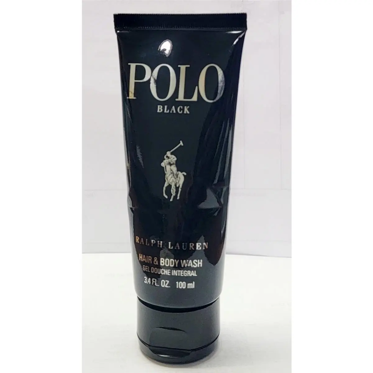 Polo Black By Ralph Lauren Hair Body Wash 3.4 oz/100ml Same As Picture