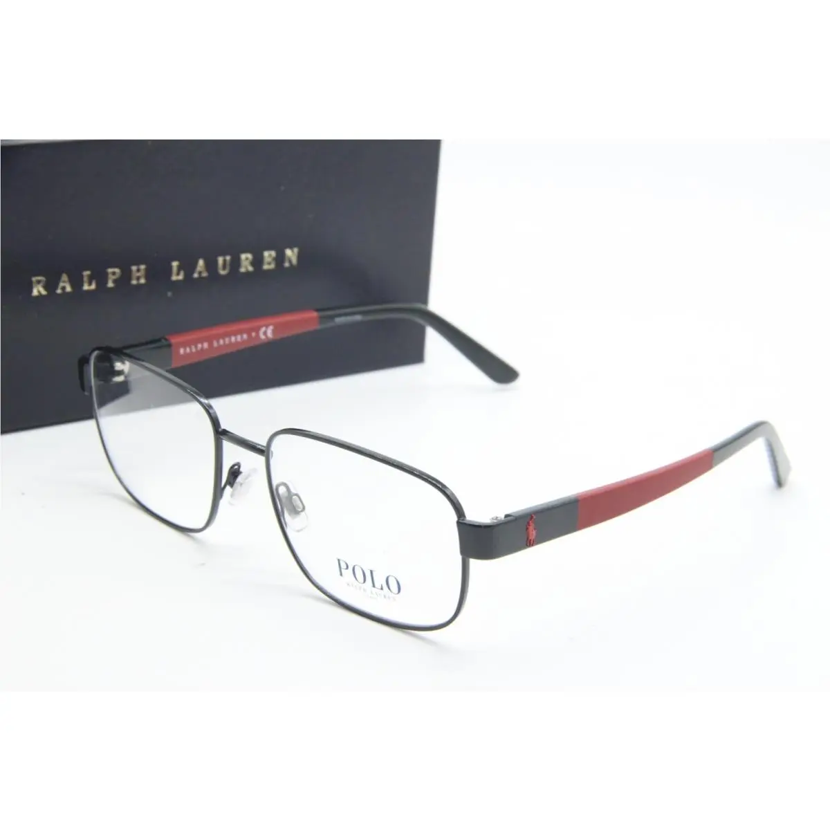 Polo Ralph Lauren PH 1209 9325 Shiny Black Eyeglasses W/case 53-17