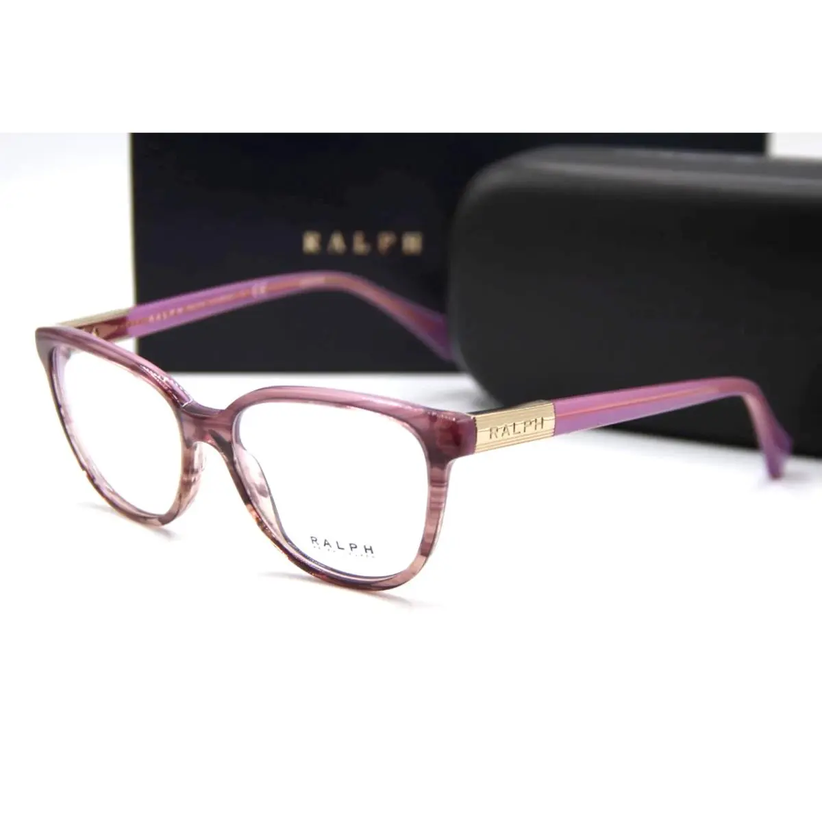 Ralph Lauren RL 7082 1628 Purple Gold Eyeglasses 53-16-140 W/case