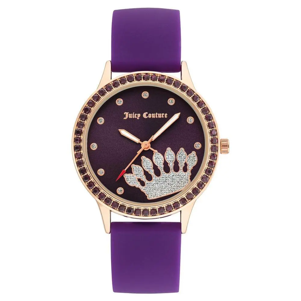 Purple Synthetic Dress Watch by Juicy Couture