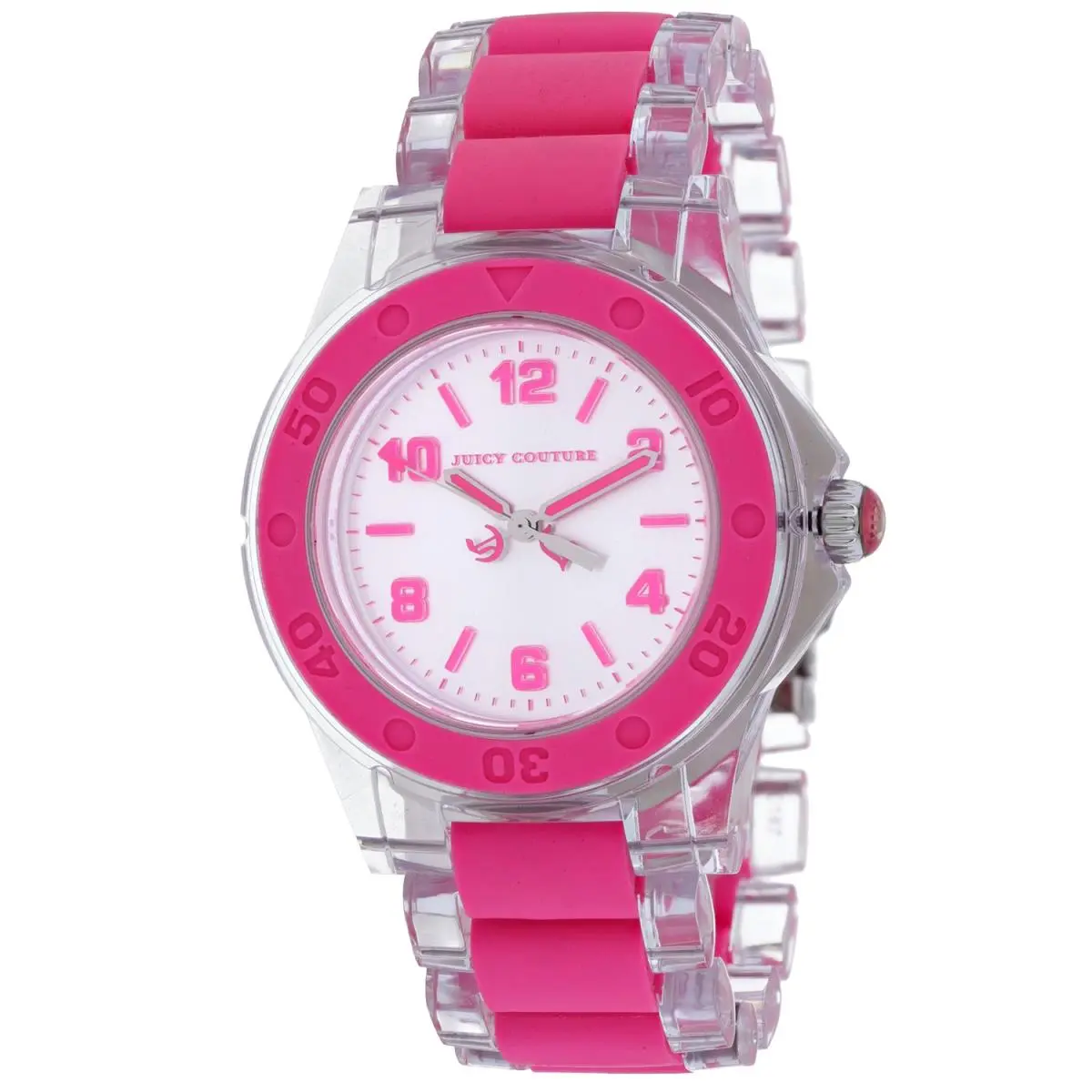 Women`s Hrh Silver Dial Watch - 1900867 by Juicy Couture