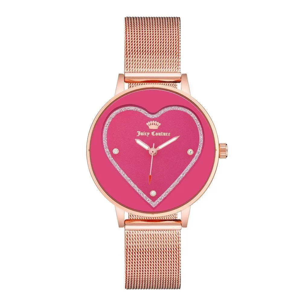 Multicolor Stainless Steel Dress Watch - JCJC1240HPRGAC by Juicy Couture