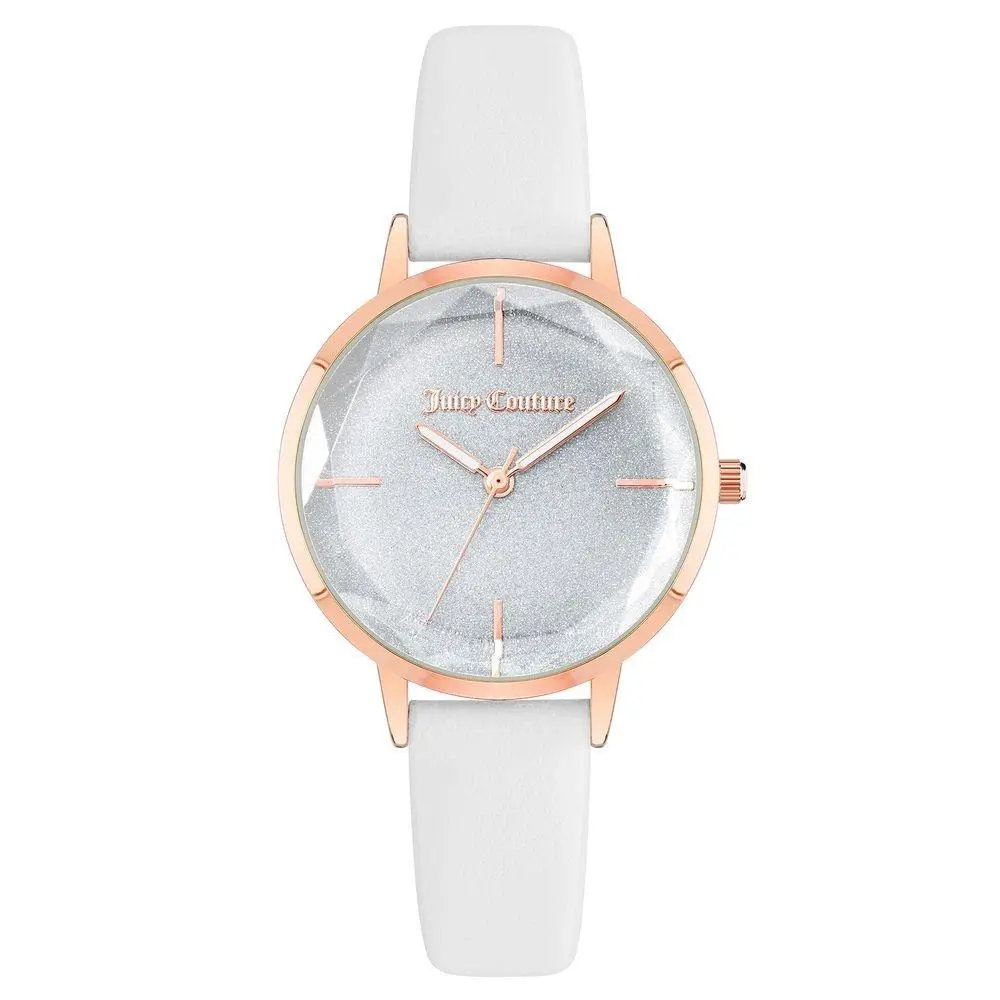 White Plastic Dress Watch - JCJC1326RGWTAC by Juicy Couture