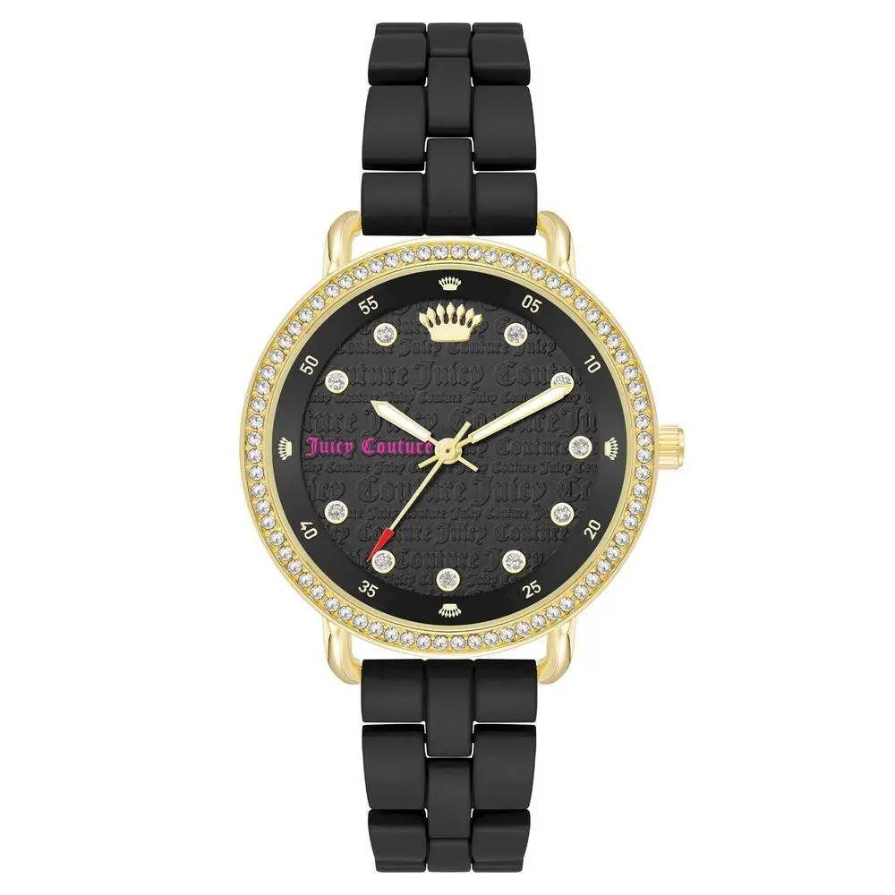 Black Metal Dress Watch by Juicy Couture