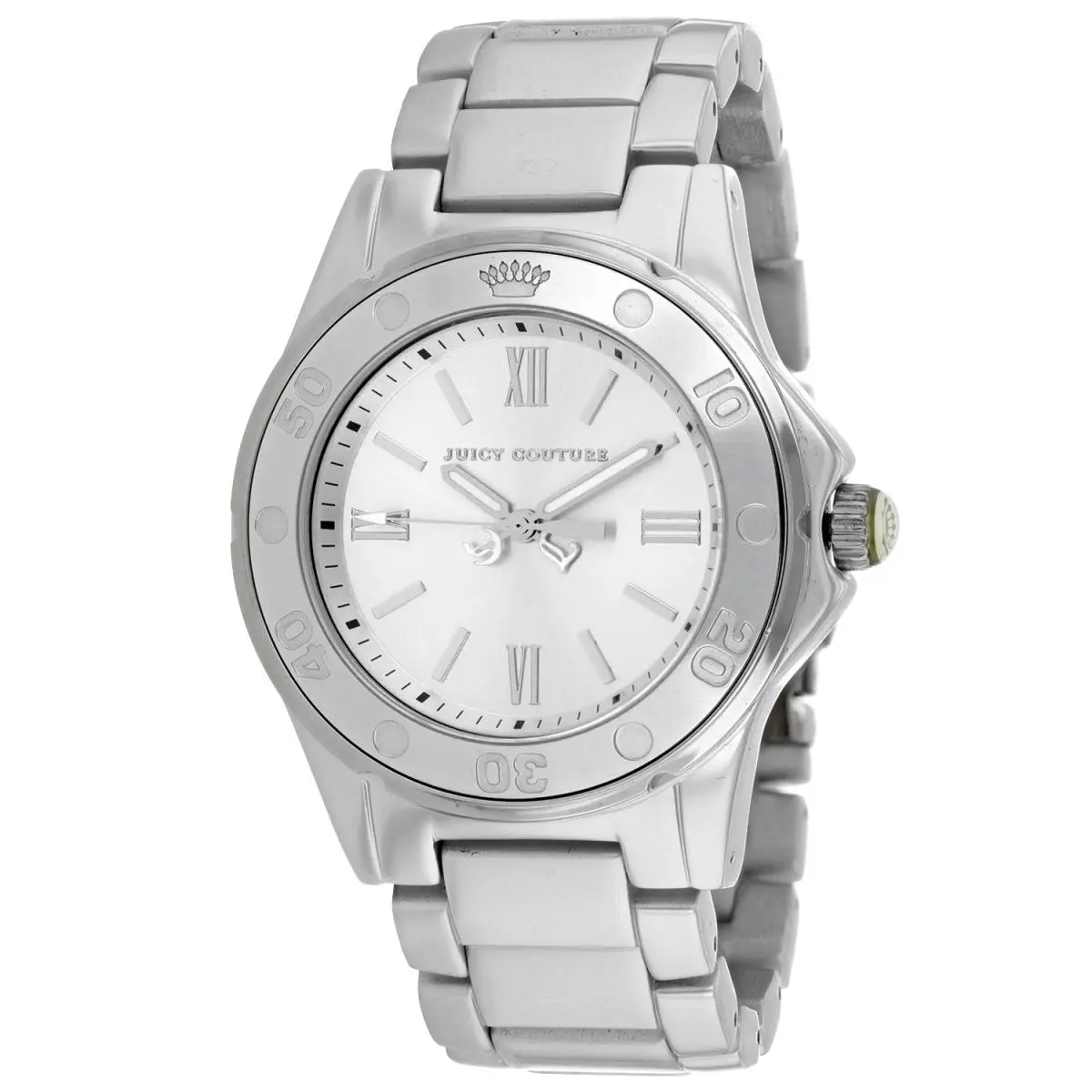 Women`s Rich Girl Silver Dial Watch - 1900887 by Juicy Couture