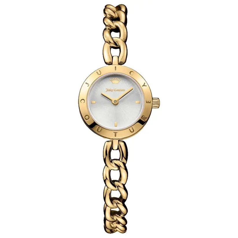 Pacifica 1901512 Silver Dial Gold Bangle Bracelet Womens Watch by Juicy Couture