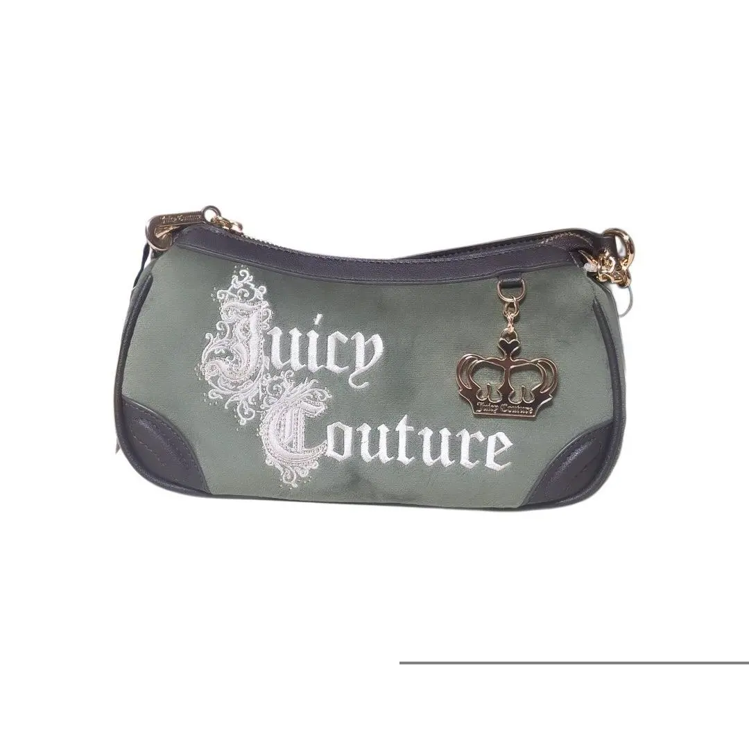 Juicy Couture Renaissance Shoulder Bag Brown and Green