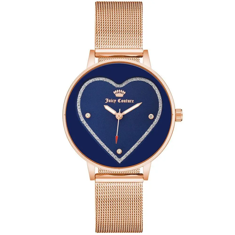 Multicolor Stainless Steel Dress Watch - JCJC1240NVRGAC by Juicy Couture