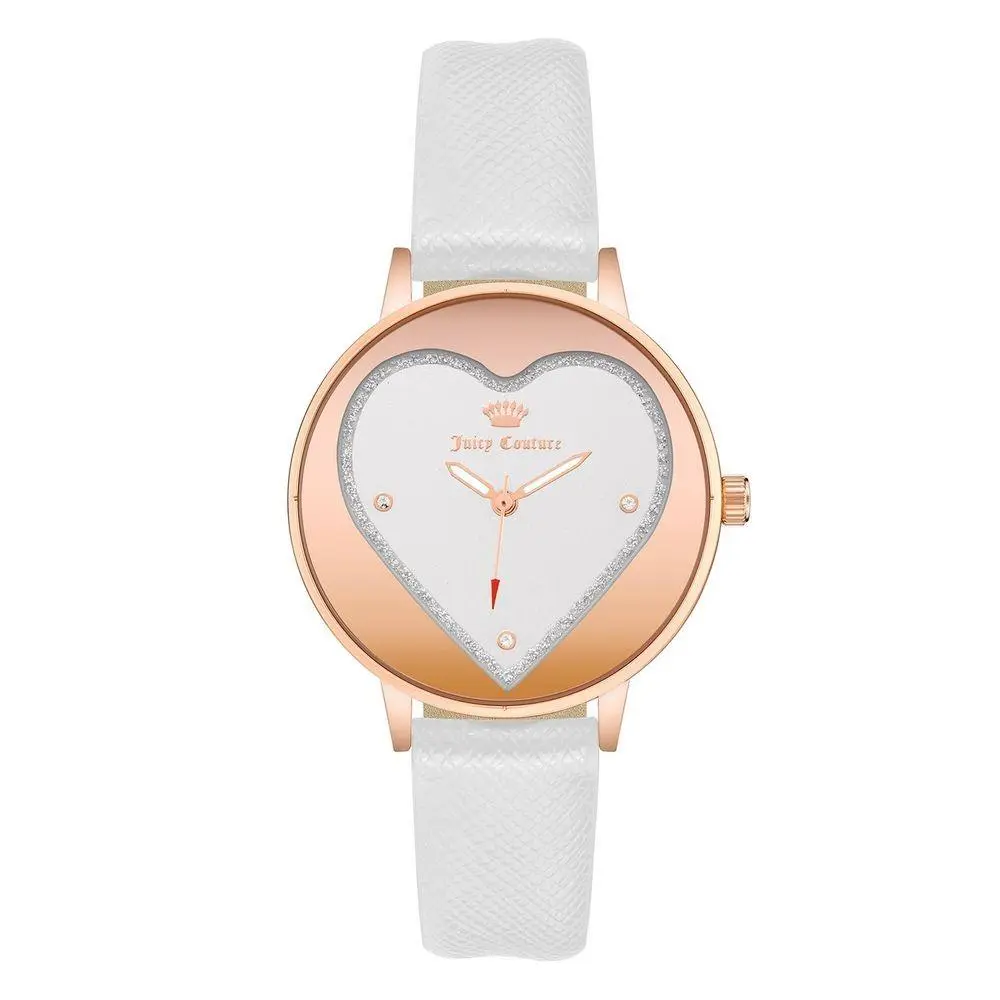 White Plastic Dress Watch - JCJC1234RGWTAC by Juicy Couture
