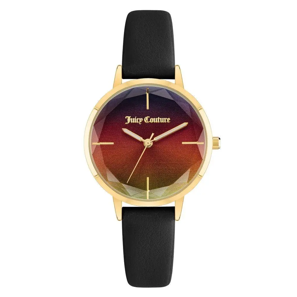 Black Plastic Dress Watch - JCJC1326RBBKAC by Juicy Couture