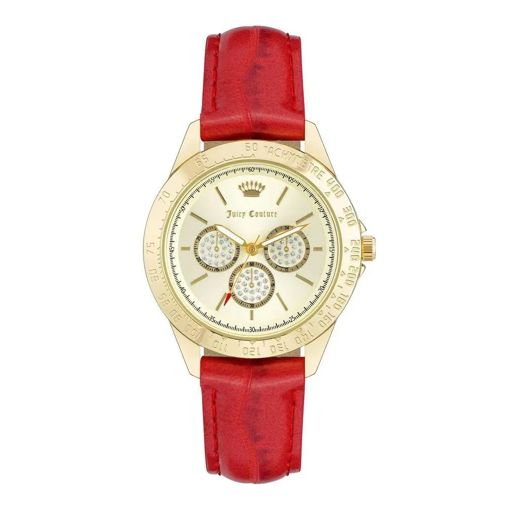 Multicolor Plastic Dress Watch - JCJC1220GPRDAC by Juicy Couture