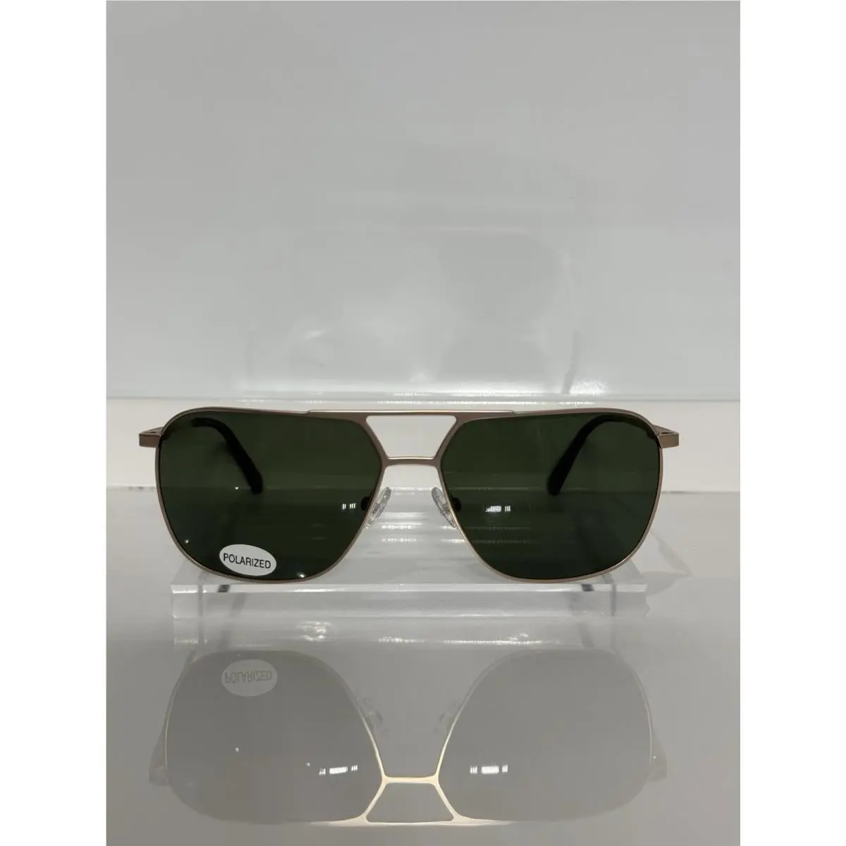 Harley Davidson HD50104 Matte Gold Titanium Classic G15 Polarized Sunglasses