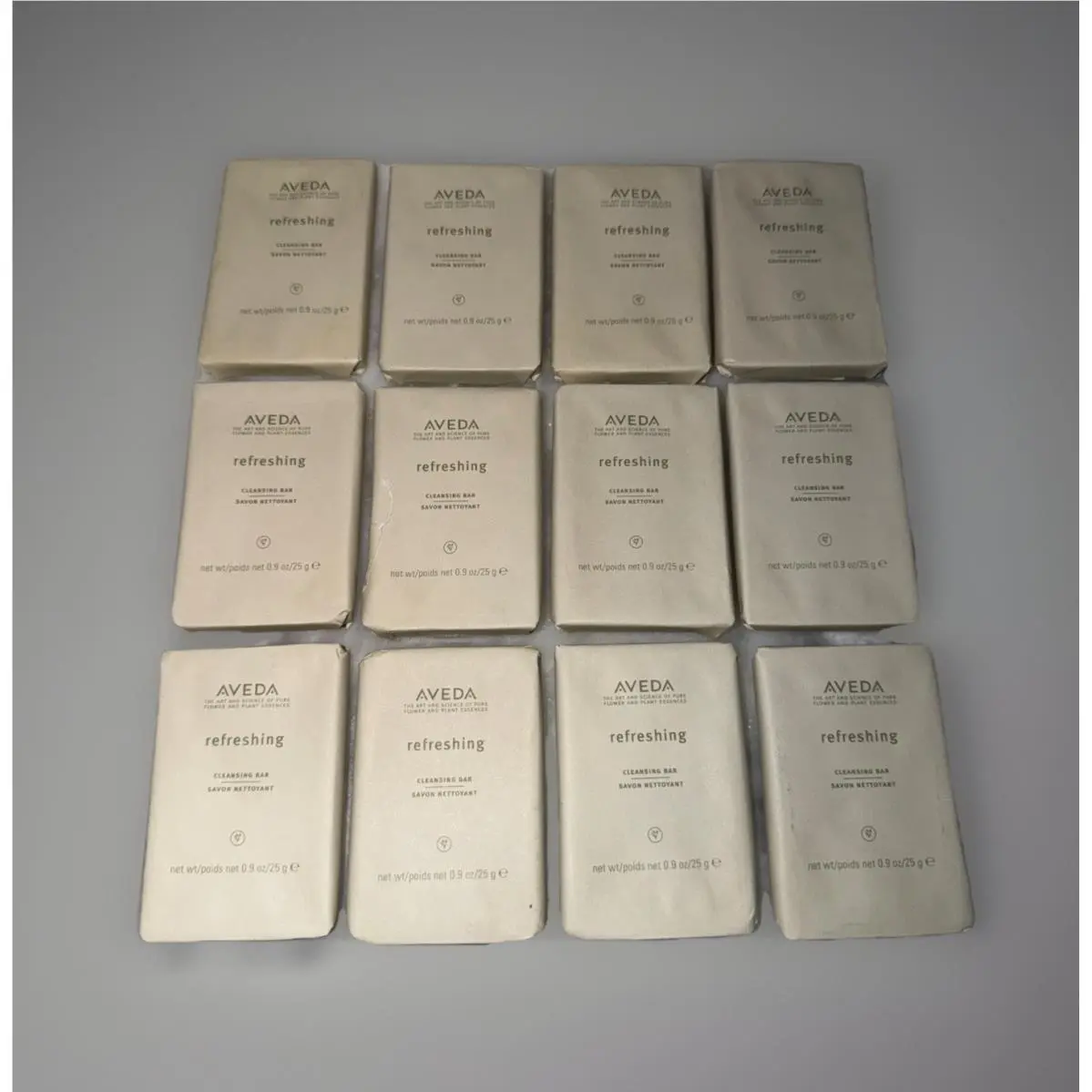 12  Refreshing Cleansing Bars 0.9 oz/25g Each Nos by Aveda