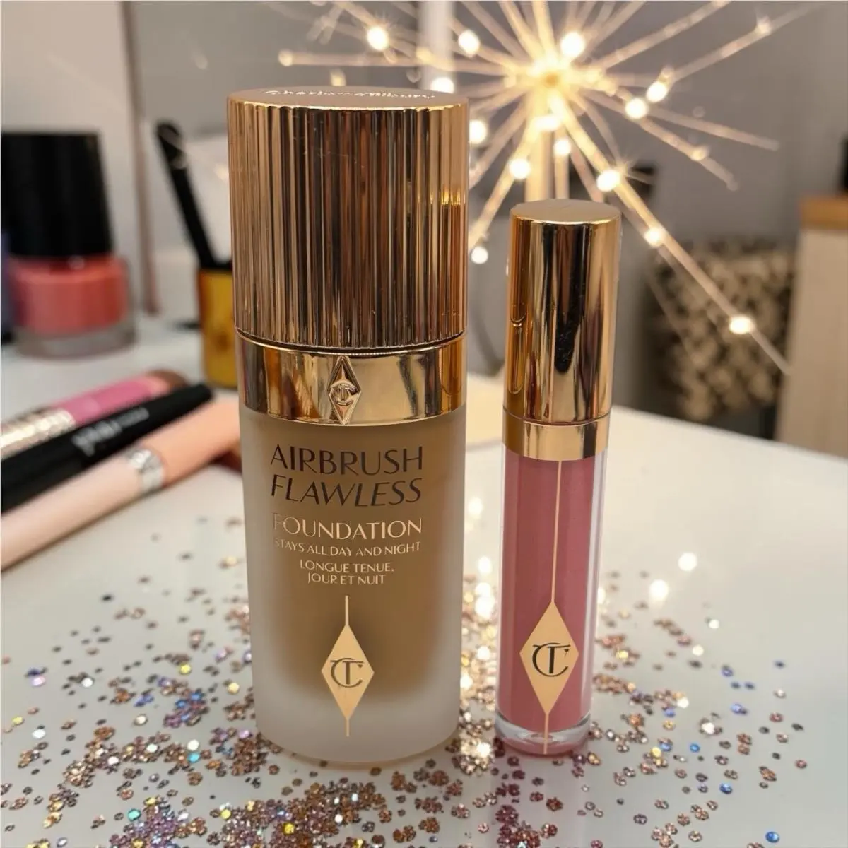 Charlotte Tilbury Airbrush Flawless Foundation Shade: 11 Warm - 1 fl oz/30ml