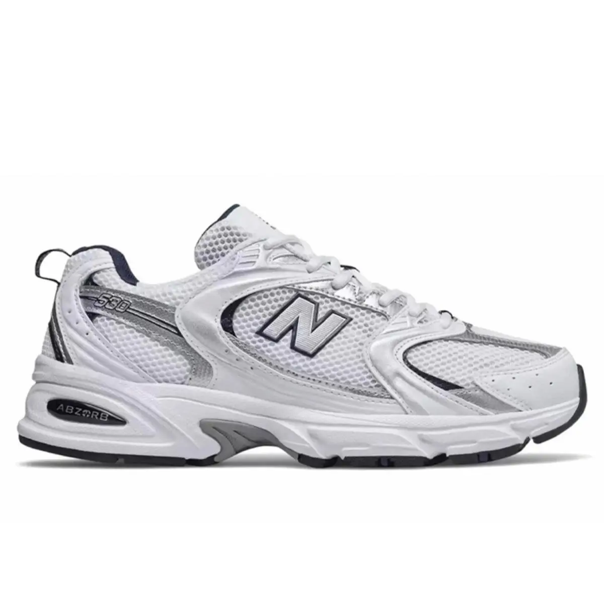 New Balance 530 MR530SGD Sneakers Men`s 5.5 White Natural Indigo Lifestyle Shoes