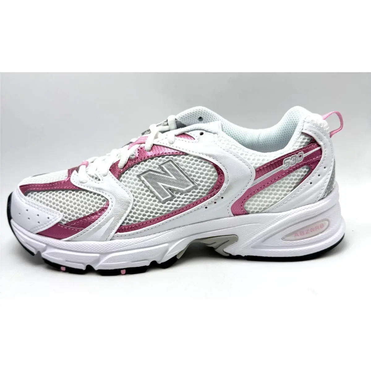 New Balance shoes - New Balance 500 Series - Series - MR530PK - White/Pink Sugar/Silver Metallic 8