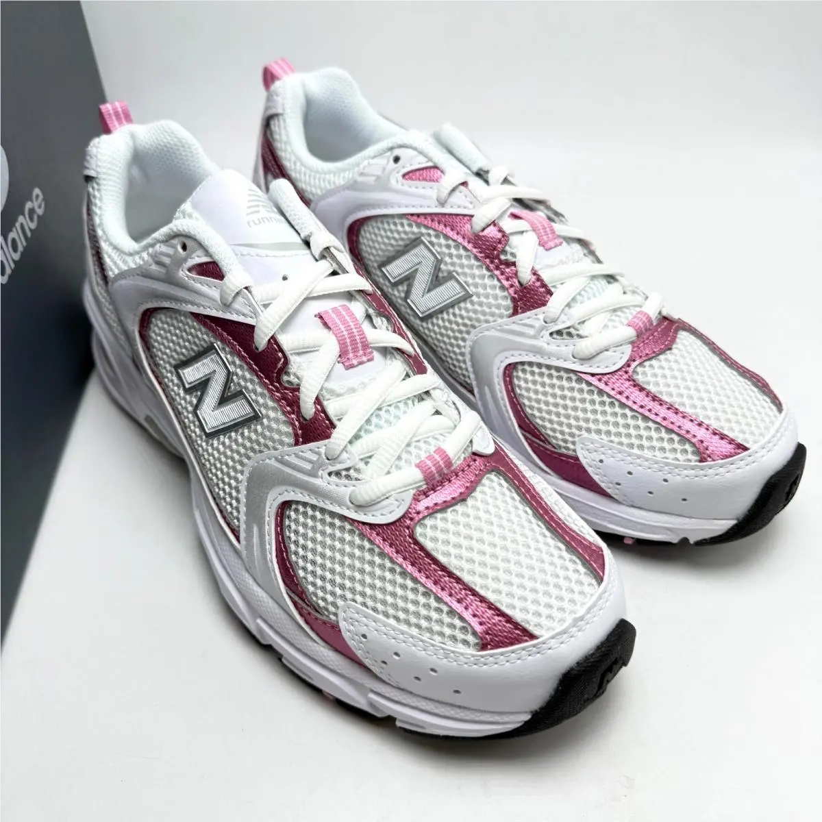 New Balance shoes - New Balance 500 Series - Series - MR530PK - White/Pink Sugar/Silver Metallic 9