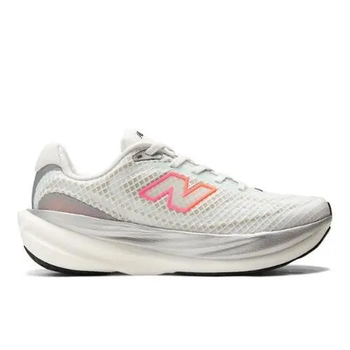 New Balance shoes - WHITE/PINK HEAT/TANGERINE HEAT 3