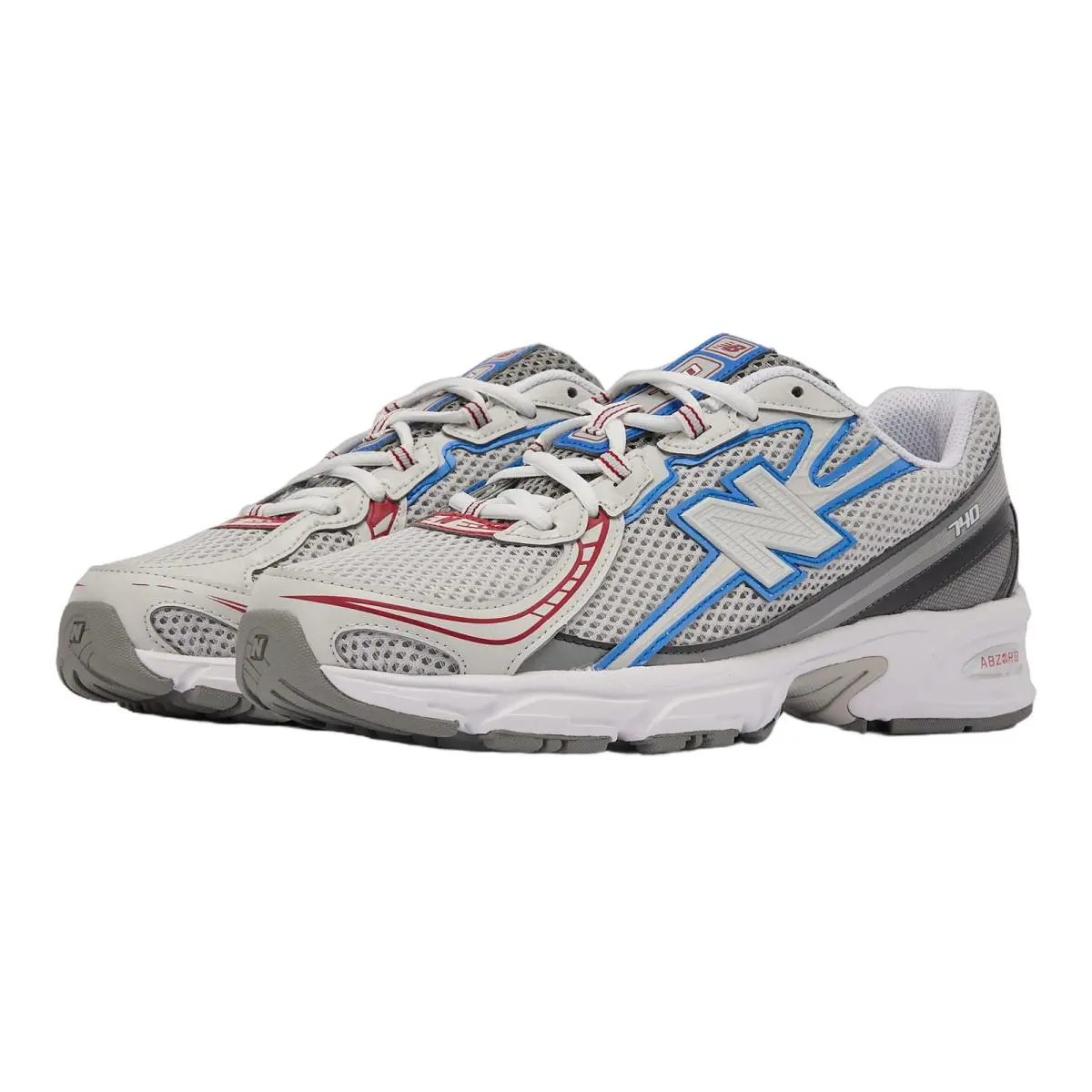 New Balance shoes - New Balance 740 Letters To Legacy - U7407F0 - Grey/Team Red/Blue 0